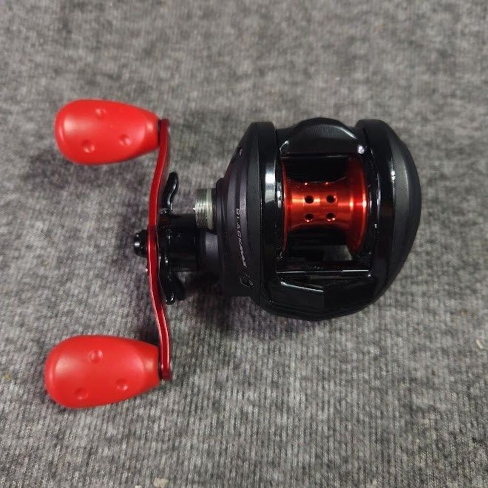 Abu Garcia Black Max Reel 6.4:1 Ratio 5 Ball Bearing BMAX3 Baitcasting Right Hnd